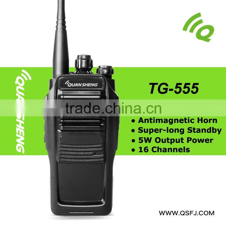 Quansheng TG-555 350mhz police radio,vhf/uhf radio,all band transceiver