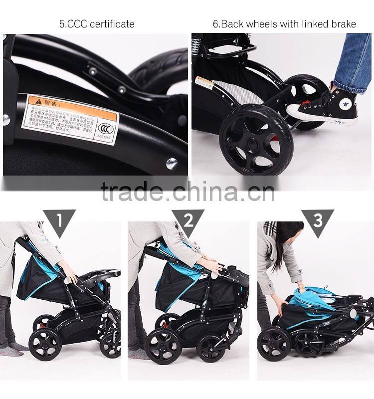 High Landscap Travel Baby Stroller Newborn See Baby Trolley China Manufacturing