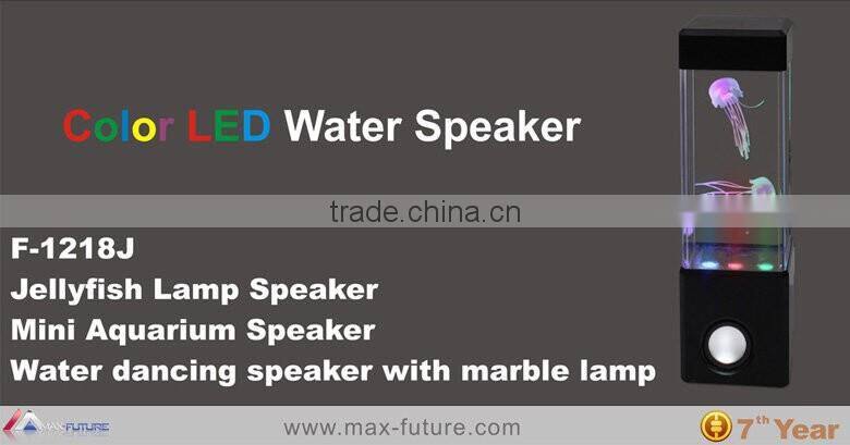 Mini Single Aquarium Speaker Jellyfish Speaker F-1218J