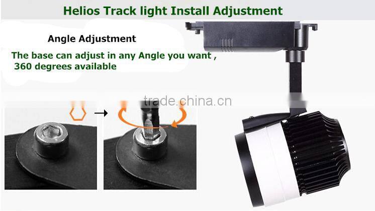 CE ROHS approved high quality commecial 30w led track light