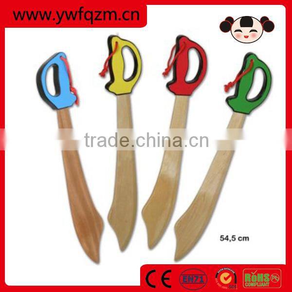 Outdoor Playing Toys Wooden Decorative Sword