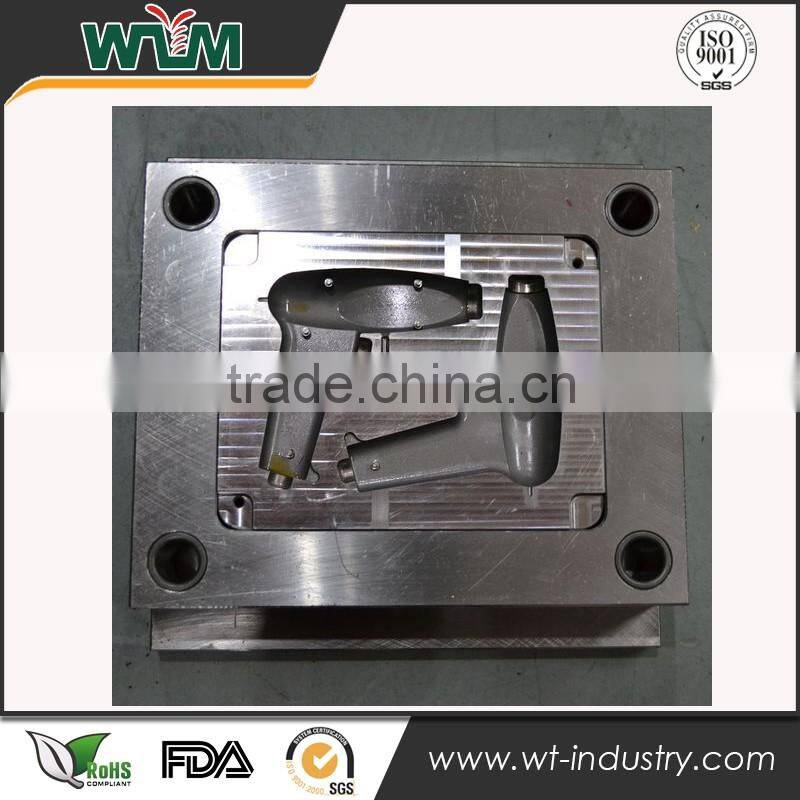 China Supplier Plastic Injection Mold For Laser Gun Cover &Rubber molding Factory