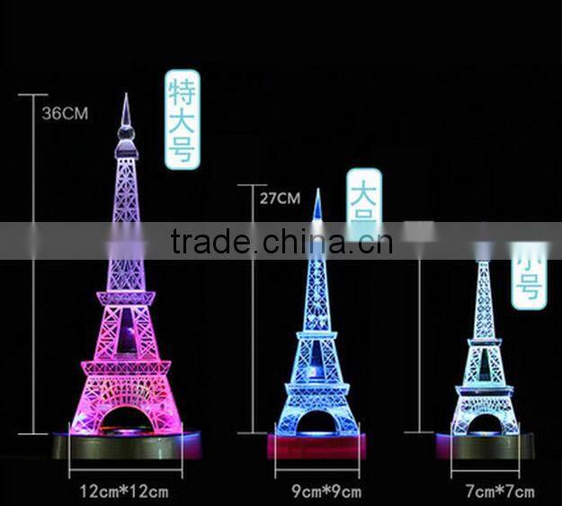 Crystal Big Eiffel Tower Model