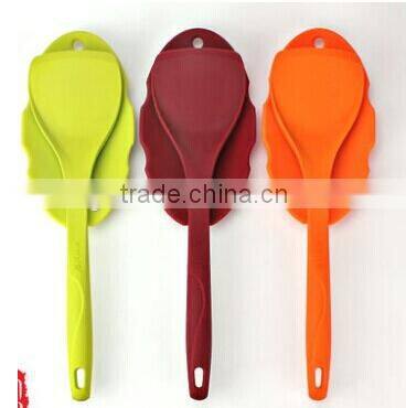FDA&LFGB Approved Food Grade Silicone Spoon Plate