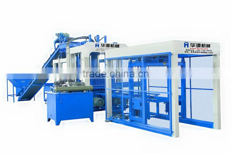 Professional brick manufacturing machine QT10-15 automatic brick making machine