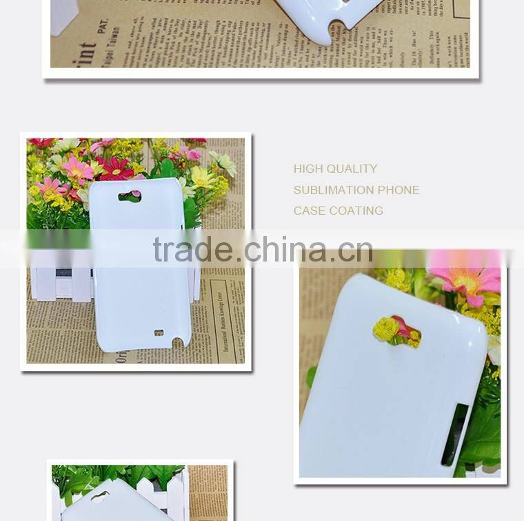 Plastic blank 2D 3D bulk phone case sublimation for Samsung note 2 N7100