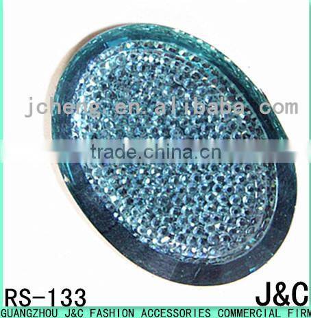30*40 Sharp face oval resin stone
