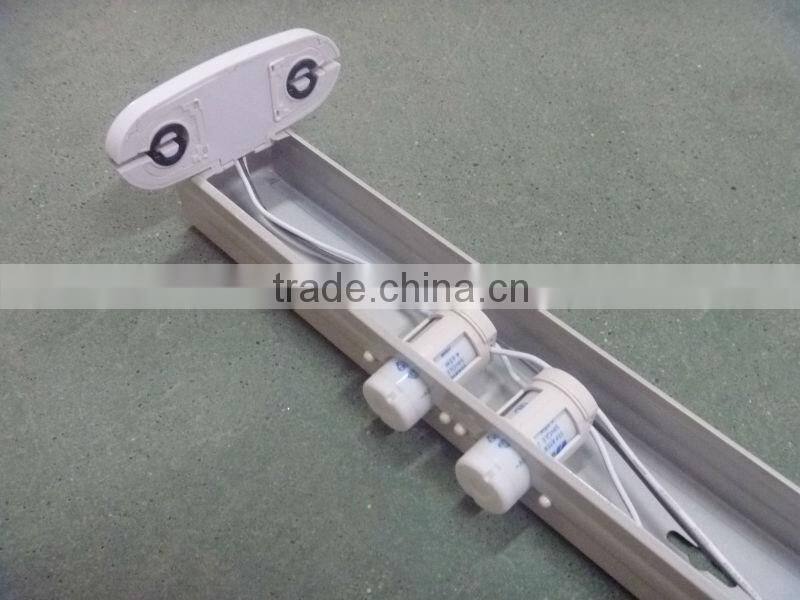 double fluorescent light fixture t8 2x36w
