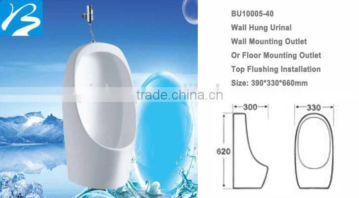 Manufacturer China economy corner wall mount urinal