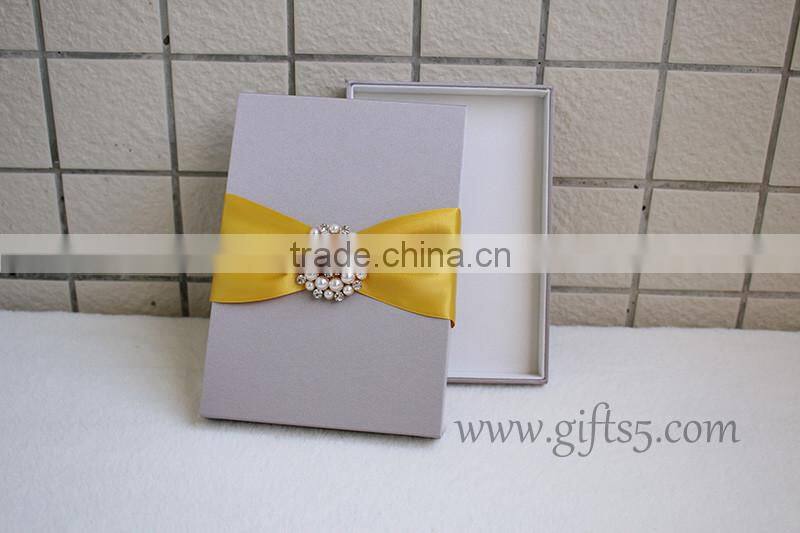 Custom Handmade Luxury wedding invitation boxes for sale