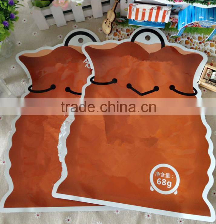 fashionable Irregular Shape Bag used for leisure food