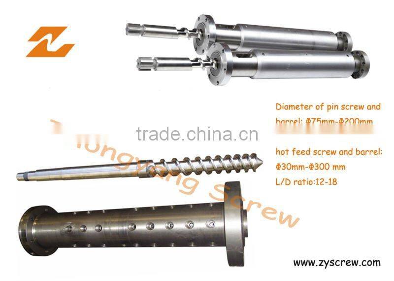 Cold Feed Screw and Barrel of Rubber Machine