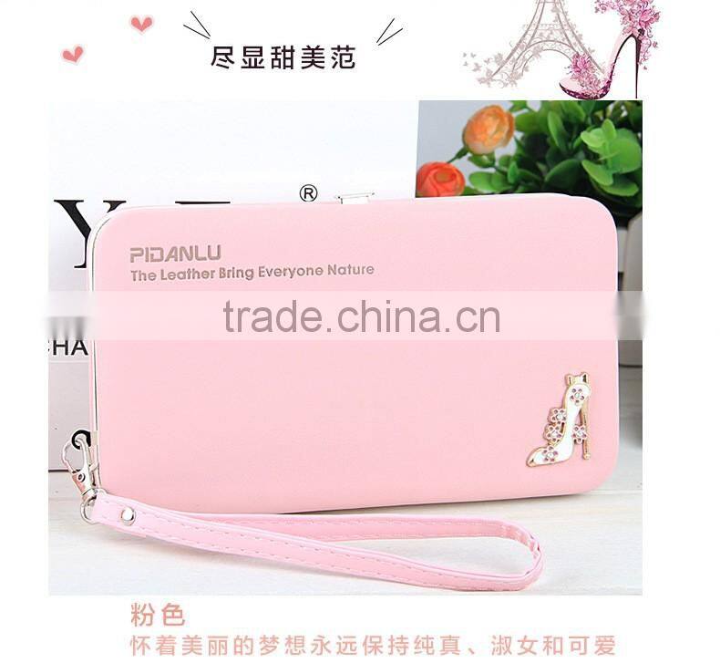 fashion Lady Purse beallerry metal frame wallet