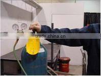 Oxygen and acetylene cutting torch