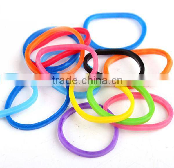 Candy Color Loom Rubber Bands Charm Bracelet ZTSA-B117