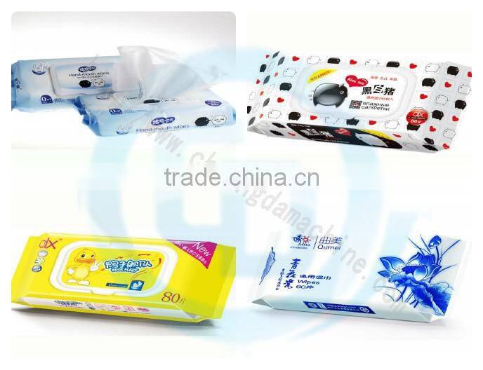 CD-1828I Automatic wet tissue making and packing machine, baby wipe machine