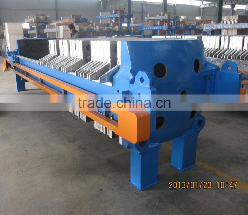 Cast Iron Filter Press for Cocoa Oil Filtering