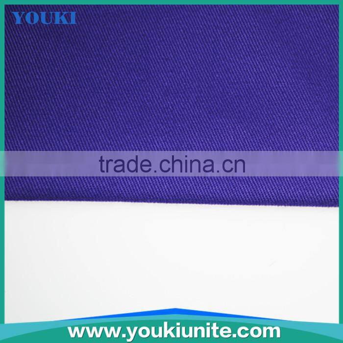 purple color high quality twill fabric