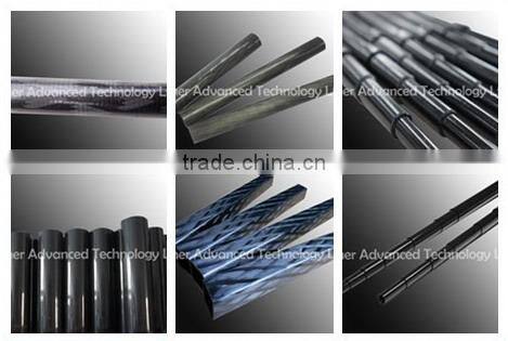 3K Carbon Fiber roller, 2 mm wall thickness or customerized