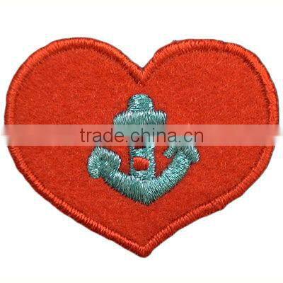 Small Red Felt flower