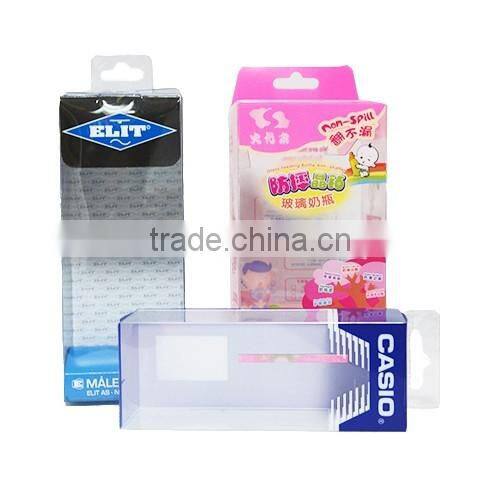 high quality folding box,wholesale plastic rigid box,PVC/PET square box