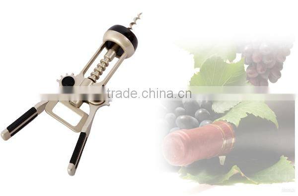 Easy To Operate Zinc Alloy Wine Opener Corkscrew ,Corkscrew Wine Opener ,Wine Bottle Opener