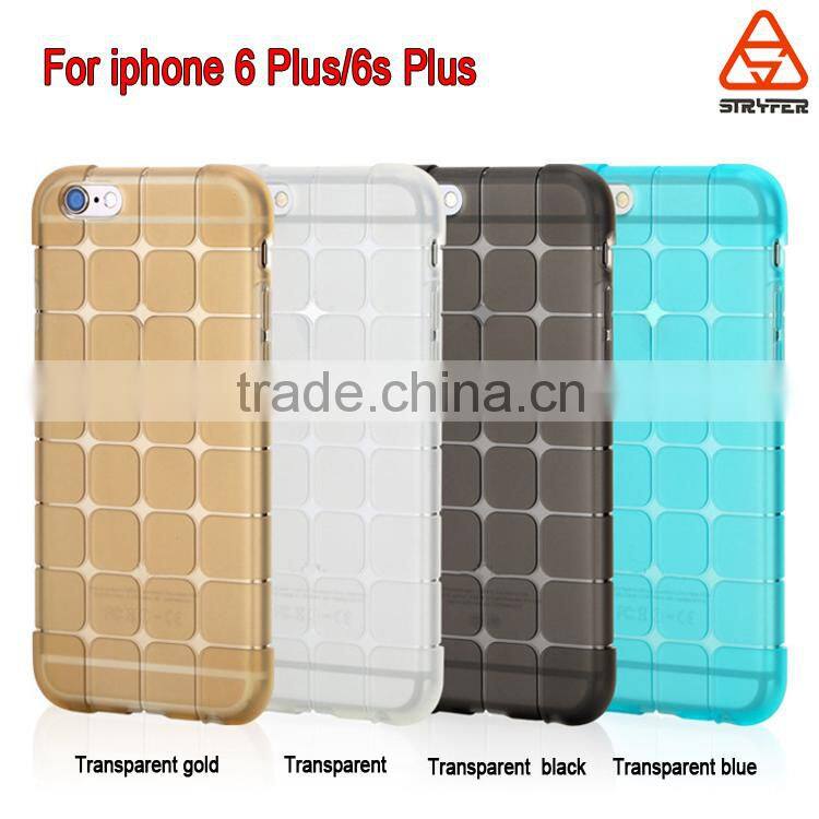 NEW Luxury Aluminum Ultra-thin Metal Case Back Cover for Iphone 6S Plus , for Iphone 6 Plus TPU Cover