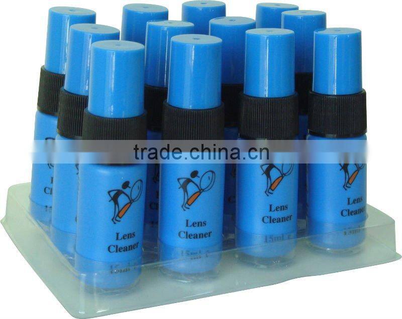 15ml spray bottle lens cleaner in display