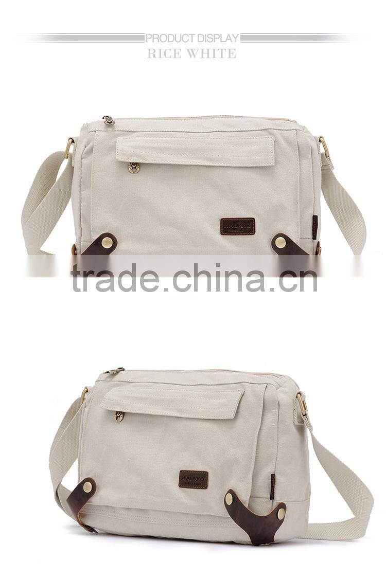 2015 Best Selling Sports Canvas Crossbody Bags Men of Outdoor Messenger Bags with 4 colors