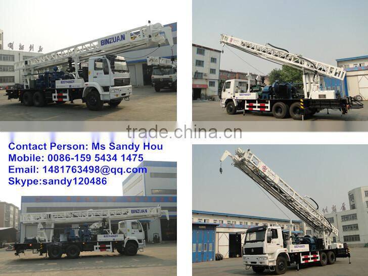 400 meters water drilling equipment BZCY400ZY