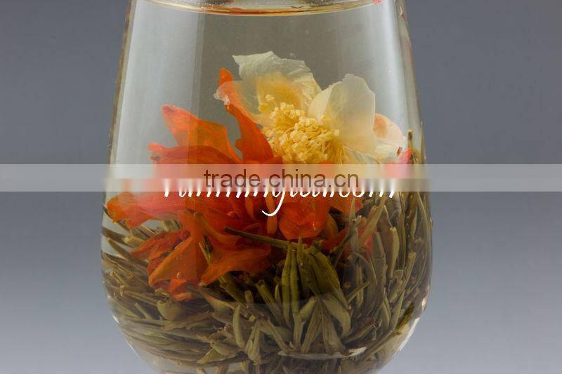 Hong Hong Huo Huo (Red Lily's Love) blooming tea