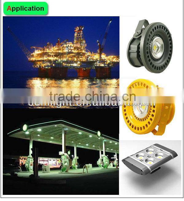 Mean Well Driver Bridgelux Chip IP65 COB Gas Station LED Canopy Light