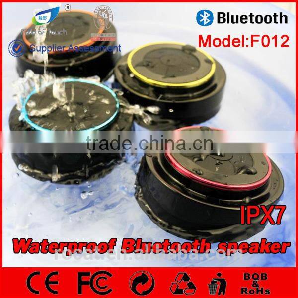 2016 hot selling ipx4 waterproof bicycle bluetooth speaker