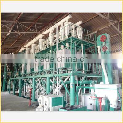 small corn flour mill processing plant maize flour milling process production line