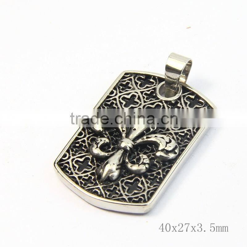 custom pendants for men stainless steel