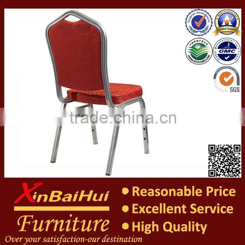Modern red color BH-L8314 metal dining chair hotel chair