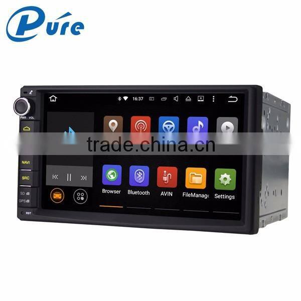 2 Din 7 inch android car dvd player with Bluetooth 3G GPS Wifi Radio