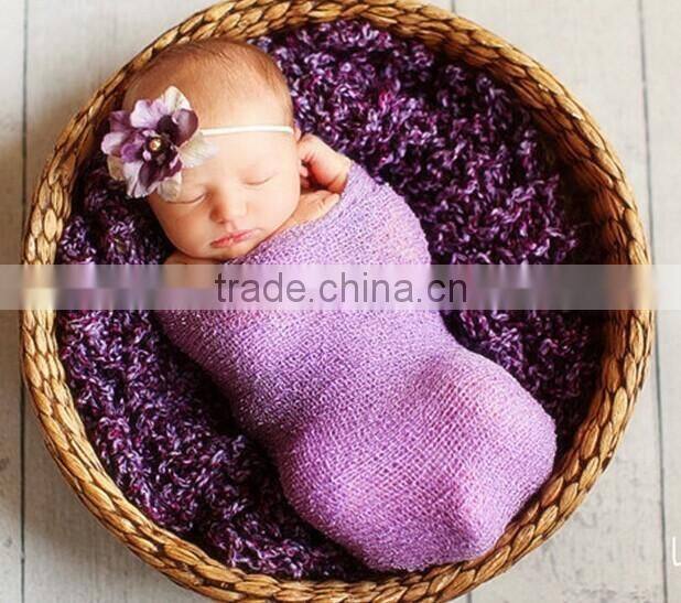 Baby newborn wraps baby photography props soft fabric for baby sleeping