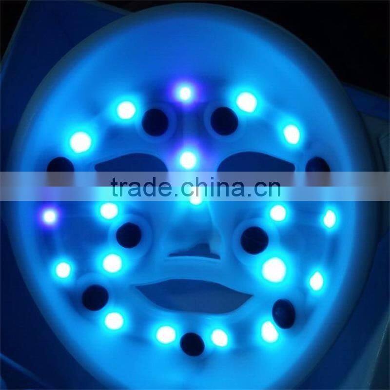 LED PDT photon LED skin rejuvenation facial beauty machine/PDT LED facial mask for acne therapy