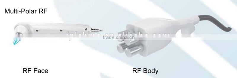 Non-invasive tripolar rf no-needle mesotherapy device for skin firming
