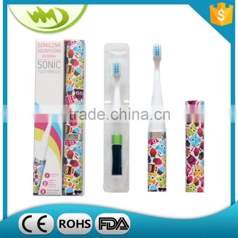 Revolving Electric Toothbrush and Base Dental Care Children's Battery Operated Electric Tooth Brush Electric