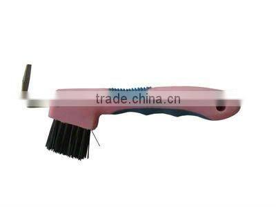 horse hoof pick with brush