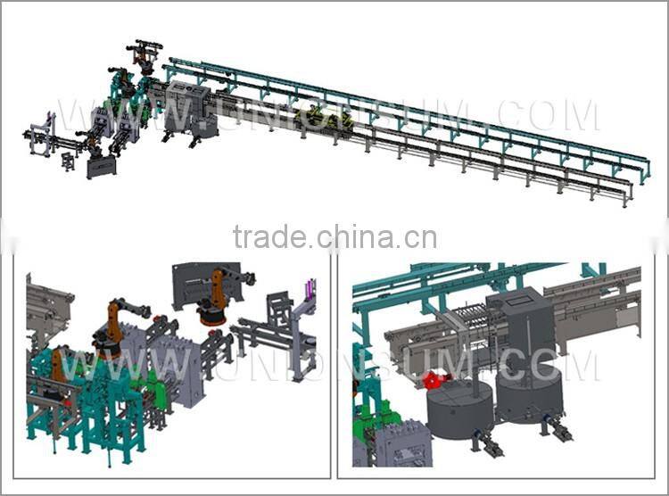 High Efficiency Zinc eletrowining cathode stripping equipment