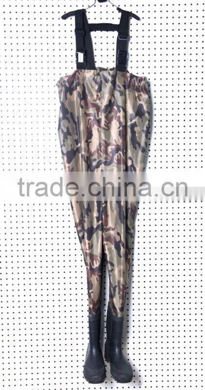 Latest factory sale new product waterproof fishing chest waders with high quality