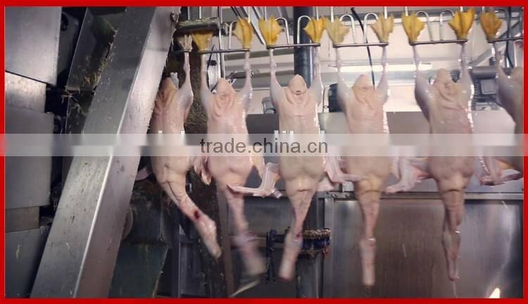 Poultry Slaughtering Processing Machine Plucking Chicken
