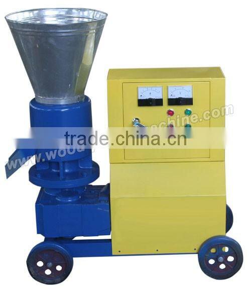 Small Capacity Flat Die Pellet Mill for Sunflower Seed Husk
