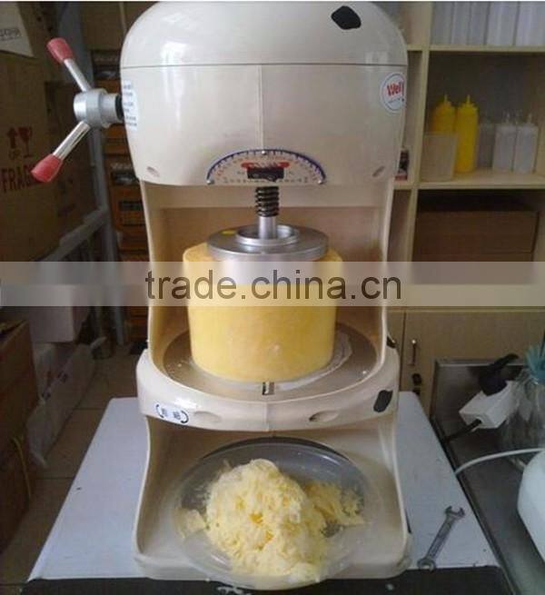 small commercial Continuous ice shaving making machine(whatsapp:0086-15639144594)