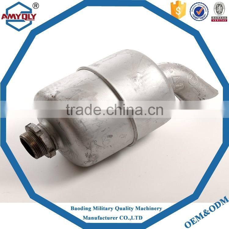 farm machinery single cylinder diesel engine parts S195 silencer muffler