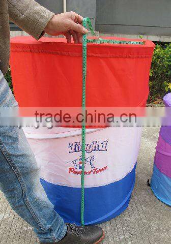 three color horse barrel