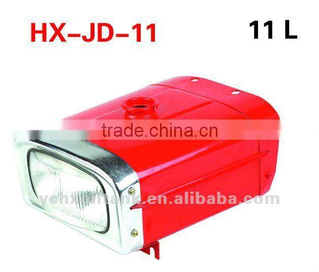 diesel engine fuel tank/JD diesel engine fuel tank/11L fuel tank/red steel fuel tank